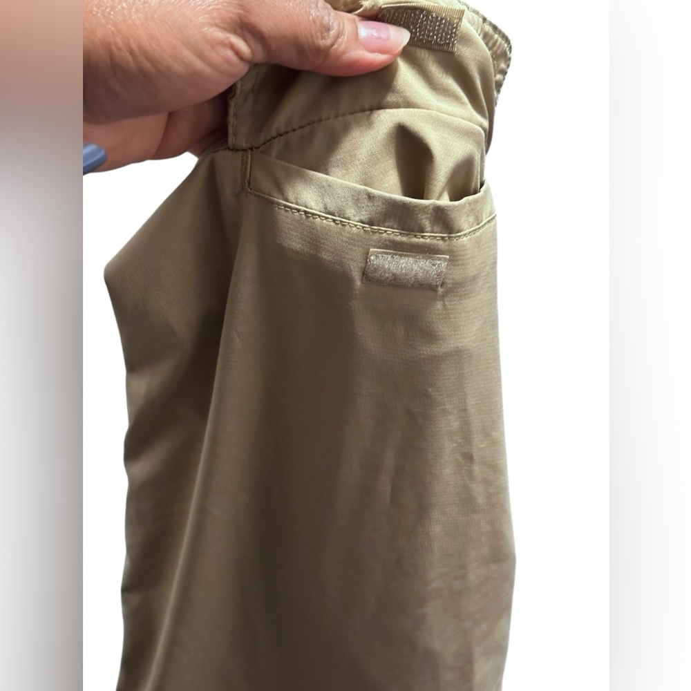 Columbia Tan Detachable Pants Wms Size 6 lightweight with Advanced Repellency - Picture 8 of 9